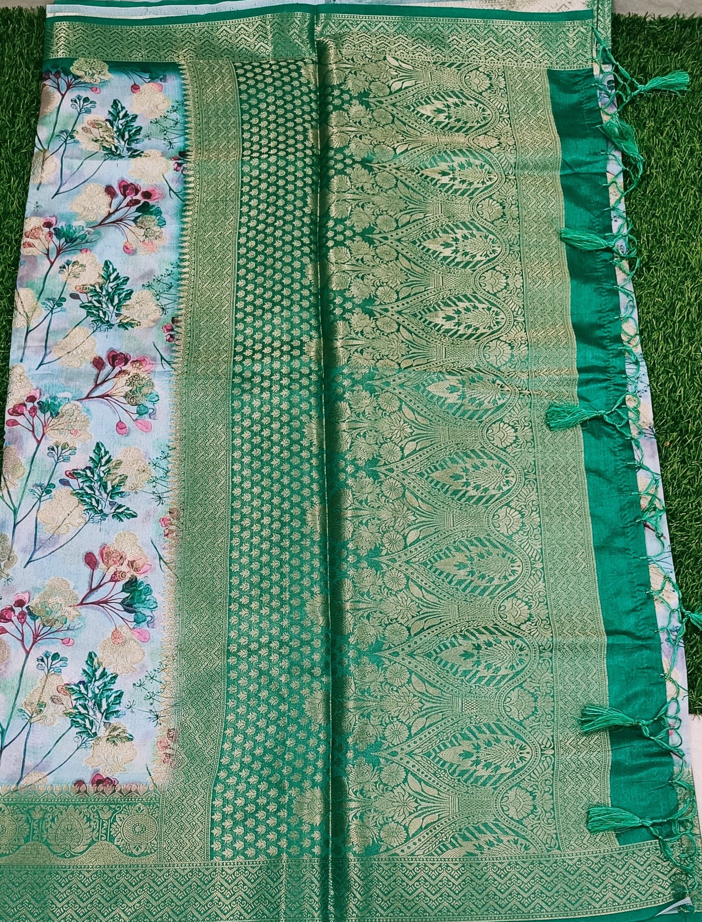 Semi Kanchi 06 Digital Silk Saree